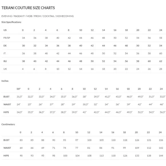 NWT Terani Couture 231C0224 Tea Length Cocktail Dress Navy/Nude Size 10 - Picture 5 of 6